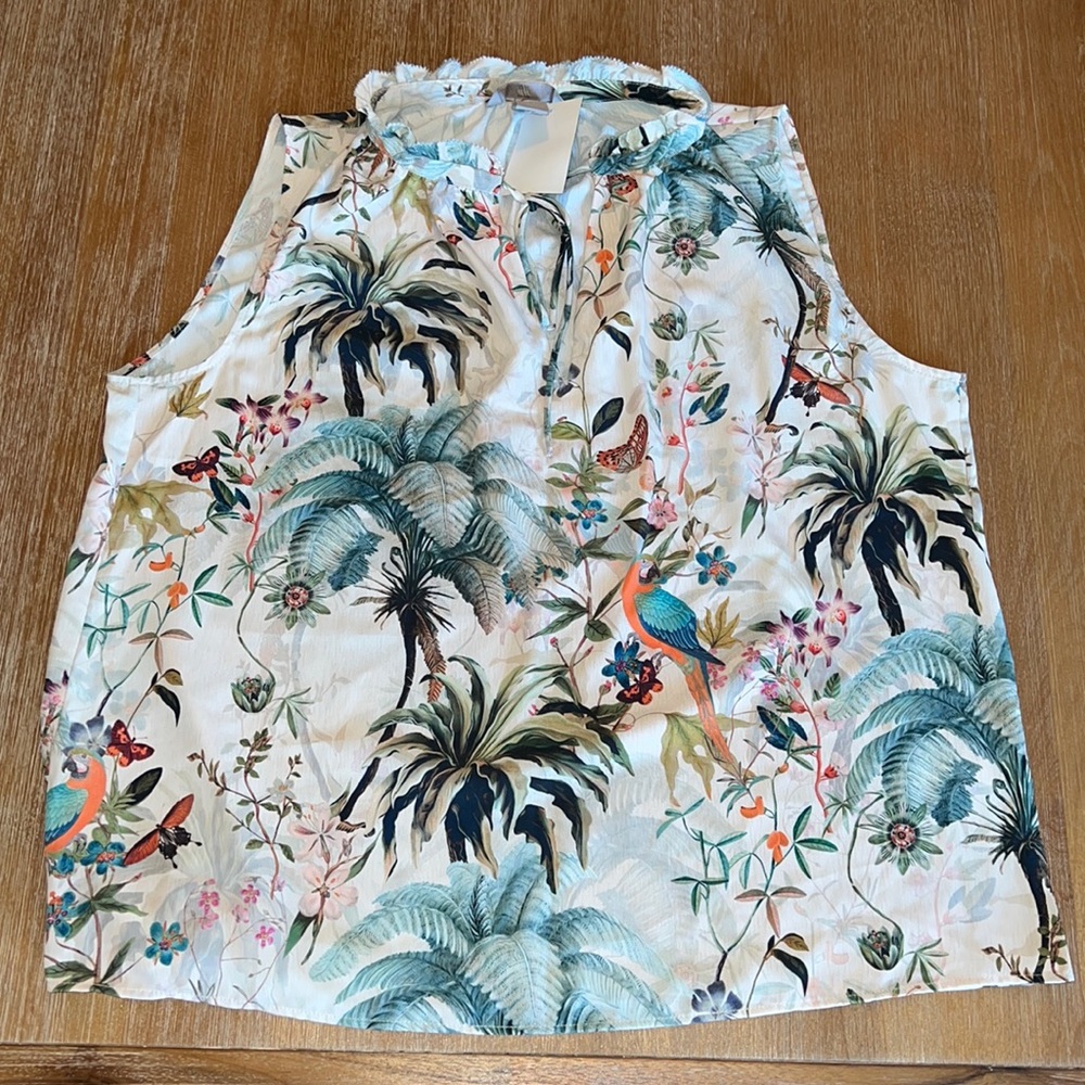 H&M sleeve less blouse. Size 12. NWT